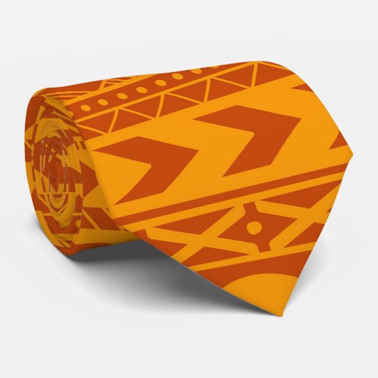 Birch Bark Makuk Etching Stropdas (Opgerold)