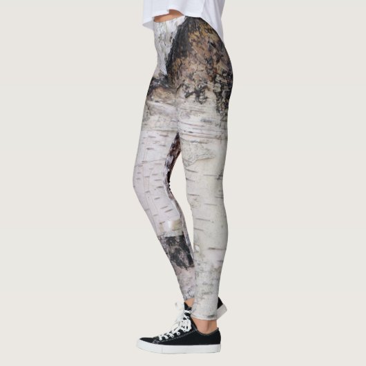 Birch bark pattern leggings (Links)