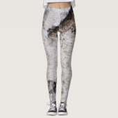 Birch bark pattern leggings (Voorkant)