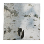 Birch bark pattern tegeltje (Voorkant)
