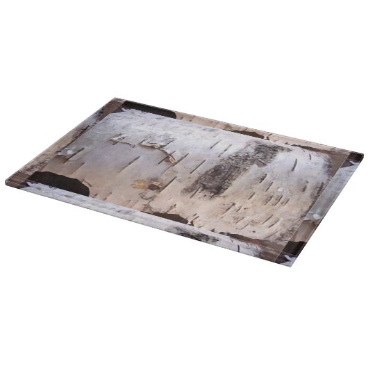 Birch Bark Snijplank (Hoek)