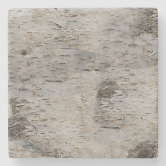 Birch Bark Stenen Onderzetter