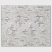 Birch Bark Texture Cadeaupapier (Vlak)