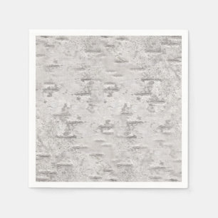 Birch Bark Texture Servet