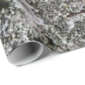 Birch en Lichen Cadeaupapier (Rol Hoek)