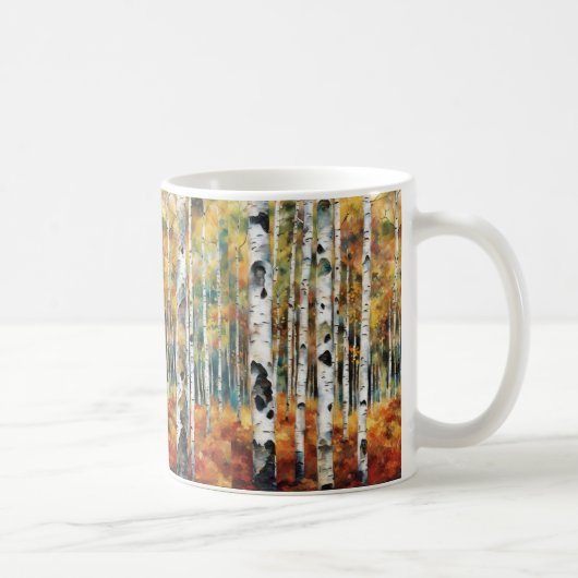 Birch Forest Coffee Mug (Droite)