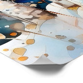 Birch Forest Landscape Home Decor Poster (Coin)