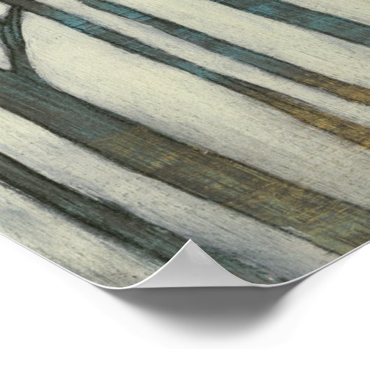 Birch Line I Poster (Hoek)