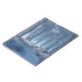 Birch Radiant Snow Forest  Notitieboek (Linkerzijde)