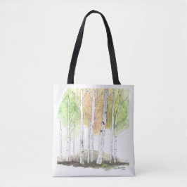 birch tree bag draagtas