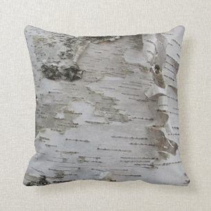 Birch Tree Bark Peeled Old Art Photo Kussen