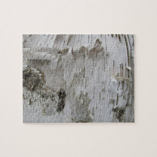 Birch Tree Bark Peeled Old Art Photo Legpuzzel