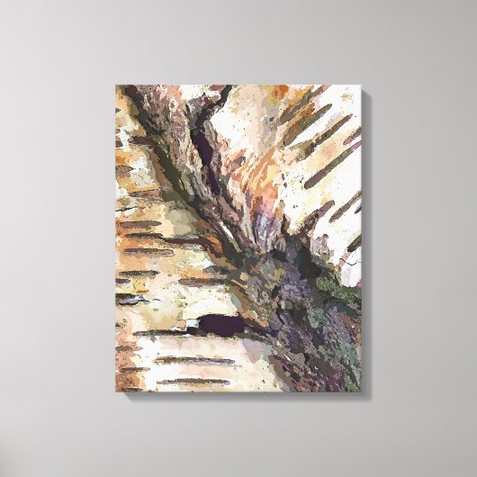 BIRCH TREE CANVAS AFDRUK (Voorkant)