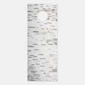 Birch Tree Do not Disturb Mariage Sign Affichette  (Dos)
