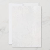 Birch Tree Heart Wedding Kaart (Achterkant)