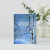 Birch Tree Postcard Briefkaart (Staand voorkant)