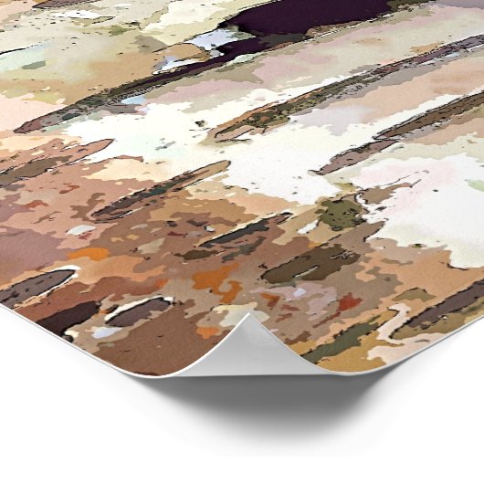 BIRCH TREE POSTER (Hoek)