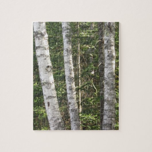Birch Tree Puzzle Legpuzzel (Verticaal)