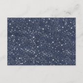 Birch Tree Twinkle Lights Wedding info kaarten (Achterkant)