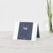 Birch Tree Twinkle lumières merci cartes de notes (Dos)