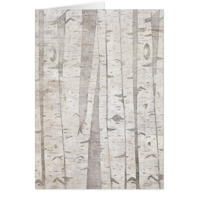 Birch Trees (Voorkant)