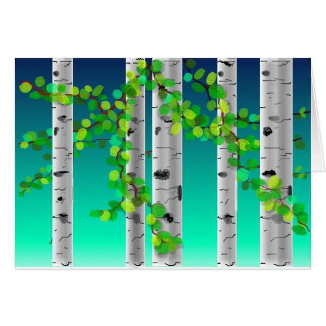 Birch Trees (Voorkant Horizontaal)