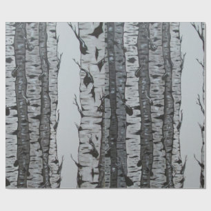 Birch Trees Cadeaupapier