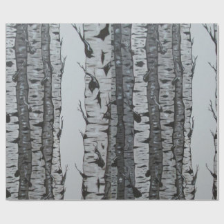 Birch Trees Cadeaupapier