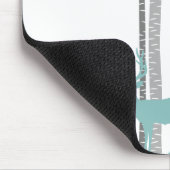 Birch Trees met Deer Muismat (Hoek)