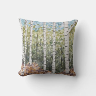 Birch Trees Pillow Kussen