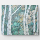 Birch Trees Plaque Fotoplaat (Voorkant)