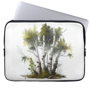 Birch Trees, the Birches Northern Ireland Laptop Sleeve