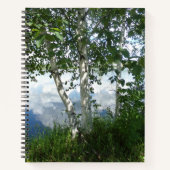 Birch Treks by Lake Spiral Carnet (Devant)