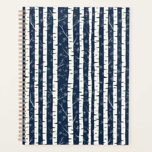 Birch Winter Wonderland Pattern Planner (Voorkant)