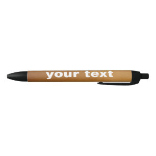 Birch Wood Grain Zwarte Inkt Pen