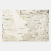 Birch Wrapping Paper Natuur Birch Bark Paper (Voorkant 3)