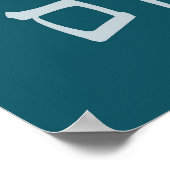 Birchat Kohanim - Priesterlijke zegen Poster (Hoek)