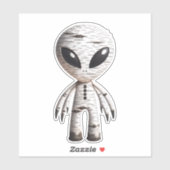 Birchbark Alien Sticker (Vel)