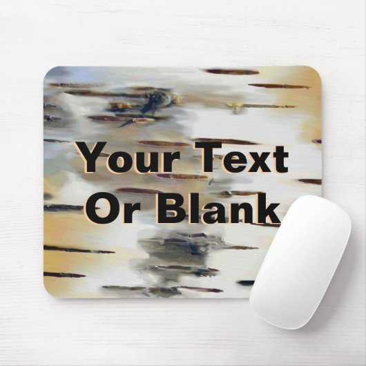 Birchbark Muismat (Met muis)