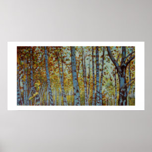 BIRCHES POSTER