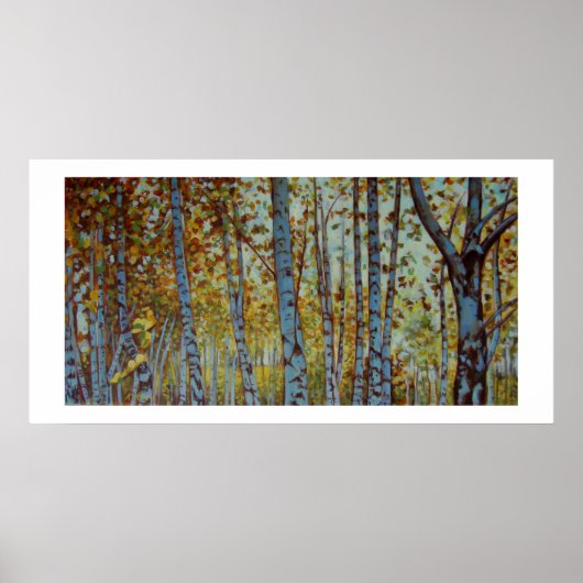 BIRCHES POSTER (Voorkant)