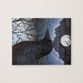 Bird 58 Crow Raven Legpuzzel (Horizontaal)
