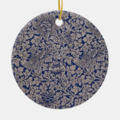 Bird and Anemone door William Morris Pattern Keramisch Ornament (Voorkant)