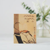 Bird and bamboo, c.1830, briefkaart (Staand voorkant)