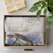 Bird and Chandelier French Tissue Paper Tissuepapier (Geschenk)