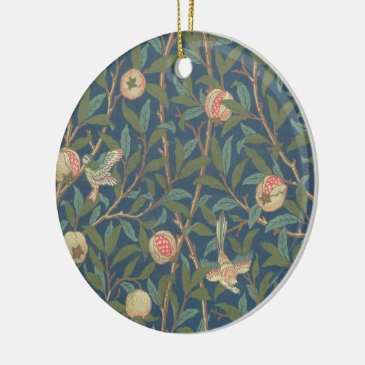 Bird and Pomegranate Wallpaper Design, bedrukt met Keramisch Ornament (Links)