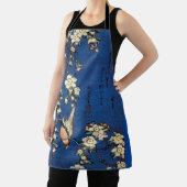 Bird and Weeping Cherry Tree, Hokusai Schort (Insitu)