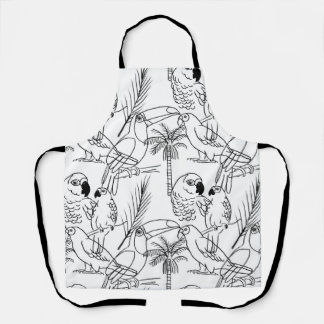 Bird Apron Schort