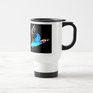 Bird Art Flying Kingfish Reisbeker