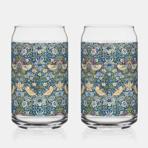 Bird Art Nouveau Design Blikvorm Glas